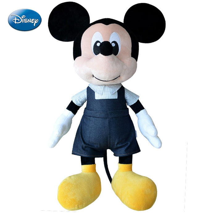 Genuine Disney Mickey Mouse Plush Toys Minnie Mouse Dolls Stuffed Plush Children Birthday Christmas Gift High Quality