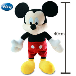 Genuine Disney Mickey Mouse Plush Toys Minnie Mouse Dolls Stuffed Plush Children Birthday Christmas Gift High Quality