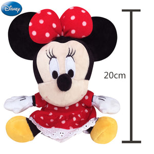 Genuine Disney Mickey Mouse Plush Toys Minnie Mouse Dolls Stuffed Plush Children Birthday Christmas Gift High Quality