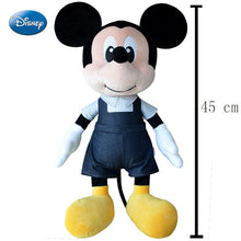 Load image into Gallery viewer, Genuine Disney Mickey Mouse Plush Toys Minnie Mouse Dolls Stuffed Plush Children Birthday Christmas Gift High Quality