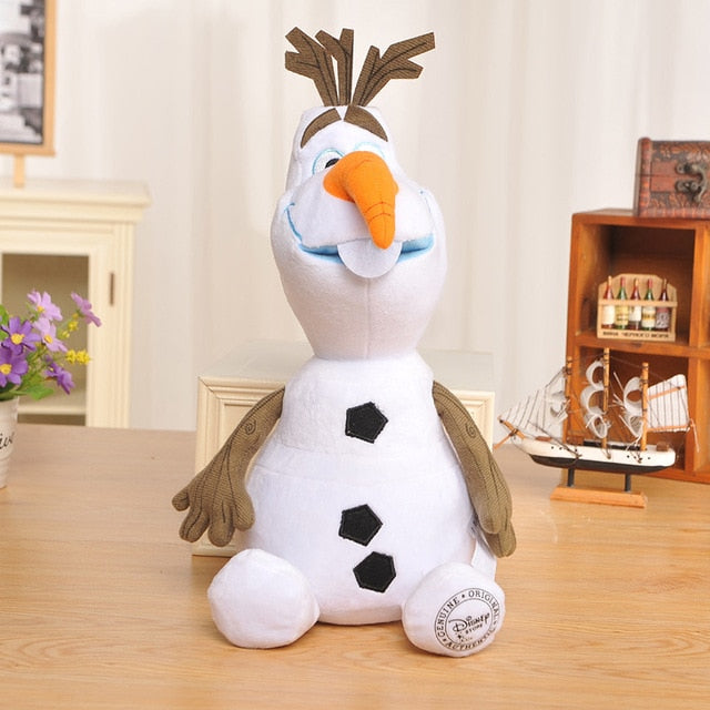 Disney Stuffed Animals Plush Toys Frozen 20cm 30cm 50cm Olaf Plush Kawaii Snowman Cartoon Plush Toys Doll Brinquedos Juguetes