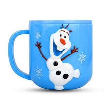 Load image into Gallery viewer, Disney Baby Cups Safe ABS Animal Cute Baby Drinkware With Handle Nature Safe Material Kid Drinkware Home Water Milk Brush Cup