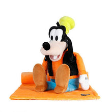 Load image into Gallery viewer, Disney 135X87 Plush Toy Pillow Blanket Three-in-one Blanket Mickey Minnie Little Gumai Kun Sidi Chivini Toy for children