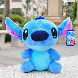 Disney Plush Animal Plush Mickey Mouse Minnie Winnie the Pooh Doll Lilo and Piglet 7 styles Gift Boy Girl Toy Free Shipping