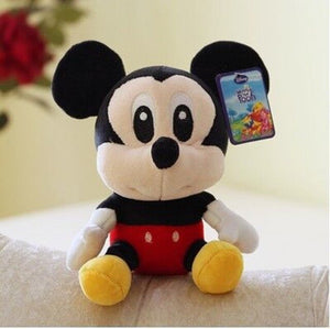 Disney Plush Animal Plush Mickey Mouse Minnie Winnie the Pooh Doll Lilo and Piglet 7 styles Gift Boy Girl Toy Free Shipping