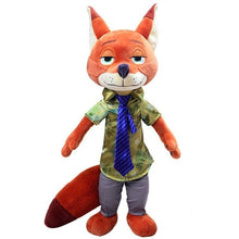Load image into Gallery viewer, Disney Plush Toy  Cartoon Doll Zootopia Judy Nick  PP cotton Stuffed Safe Kids Children Toy Cute Birthday Holiday Gift