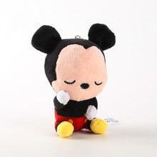 Load image into Gallery viewer, Disney 12cm Mickey Minnie Mouse Plush Toys Doll Winnie Bear Squirrel Bag Ornament Keychain Chip Dale Pendant Toys for children