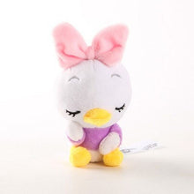 Load image into Gallery viewer, Disney 12cm Mickey Minnie Mouse Plush Toys Doll Winnie Bear Squirrel Bag Ornament Keychain Chip Dale Pendant Toys for children