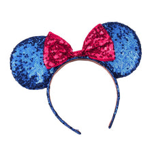 Load image into Gallery viewer, Kids Fashion Cute Toy Disney Mickey Minnie Ears Cartoon Headwear Hair Hand Accessories Kawaii Plush Toys Birthday Gift For Girls