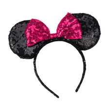 Load image into Gallery viewer, Kids Fashion Cute Toy Disney Mickey Minnie Ears Cartoon Headwear Hair Hand Accessories Kawaii Plush Toys Birthday Gift For Girls