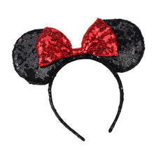 Load image into Gallery viewer, Kids Fashion Cute Toy Disney Mickey Minnie Ears Cartoon Headwear Hair Hand Accessories Kawaii Plush Toys Birthday Gift For Girls